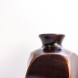 Midcentury teak vase