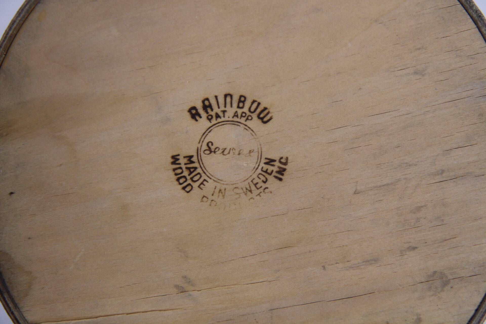 Teak wastebasket, Martin Åberg for Servex, Sweden, 1960