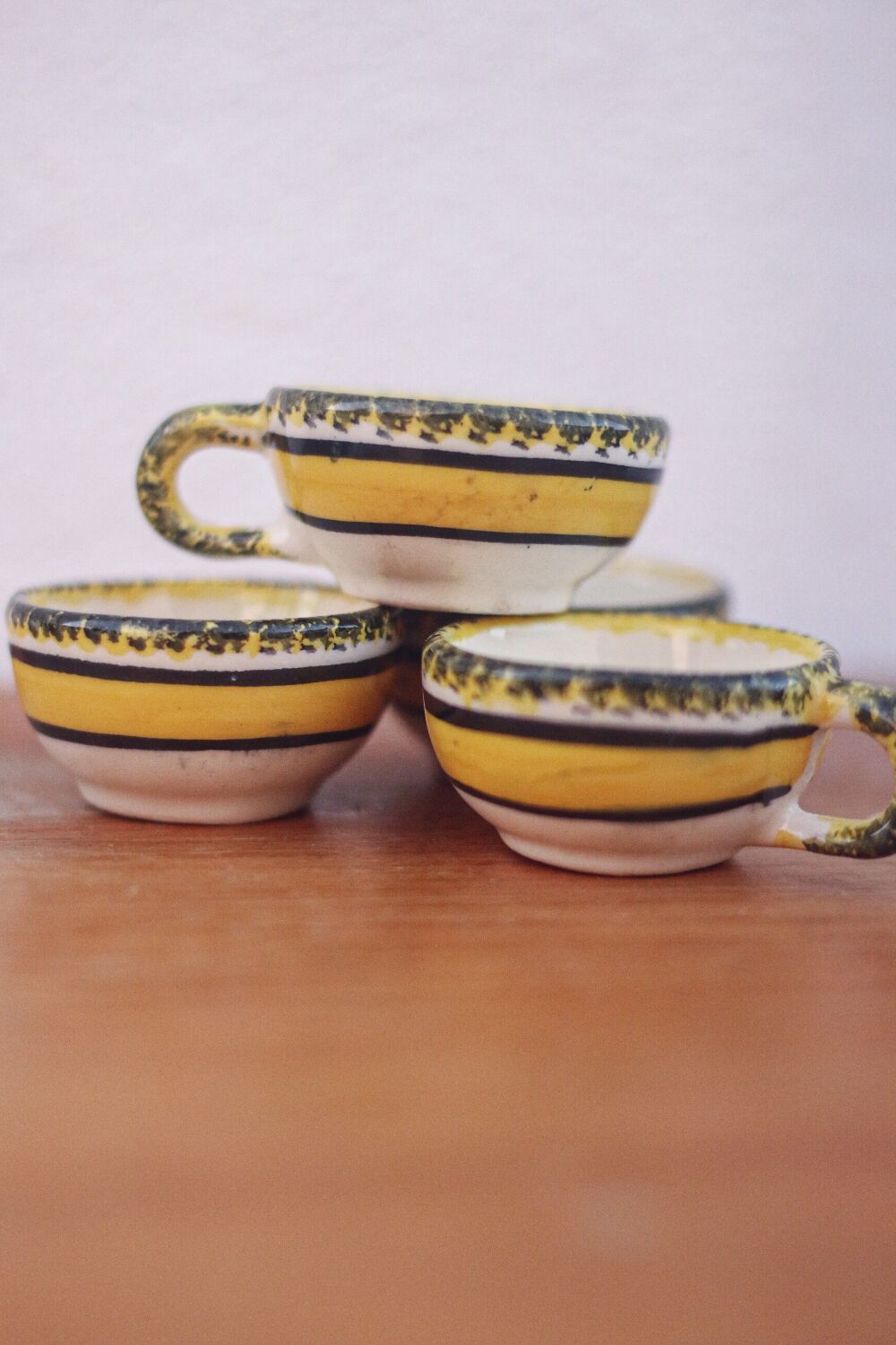 Set of 4 mini cups