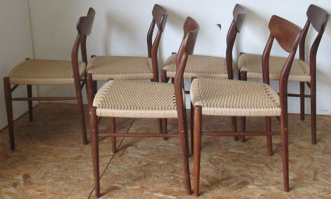 6 Lübke chairs