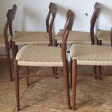 6 Lübke chairs
