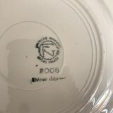 Set of 7 dessert plates