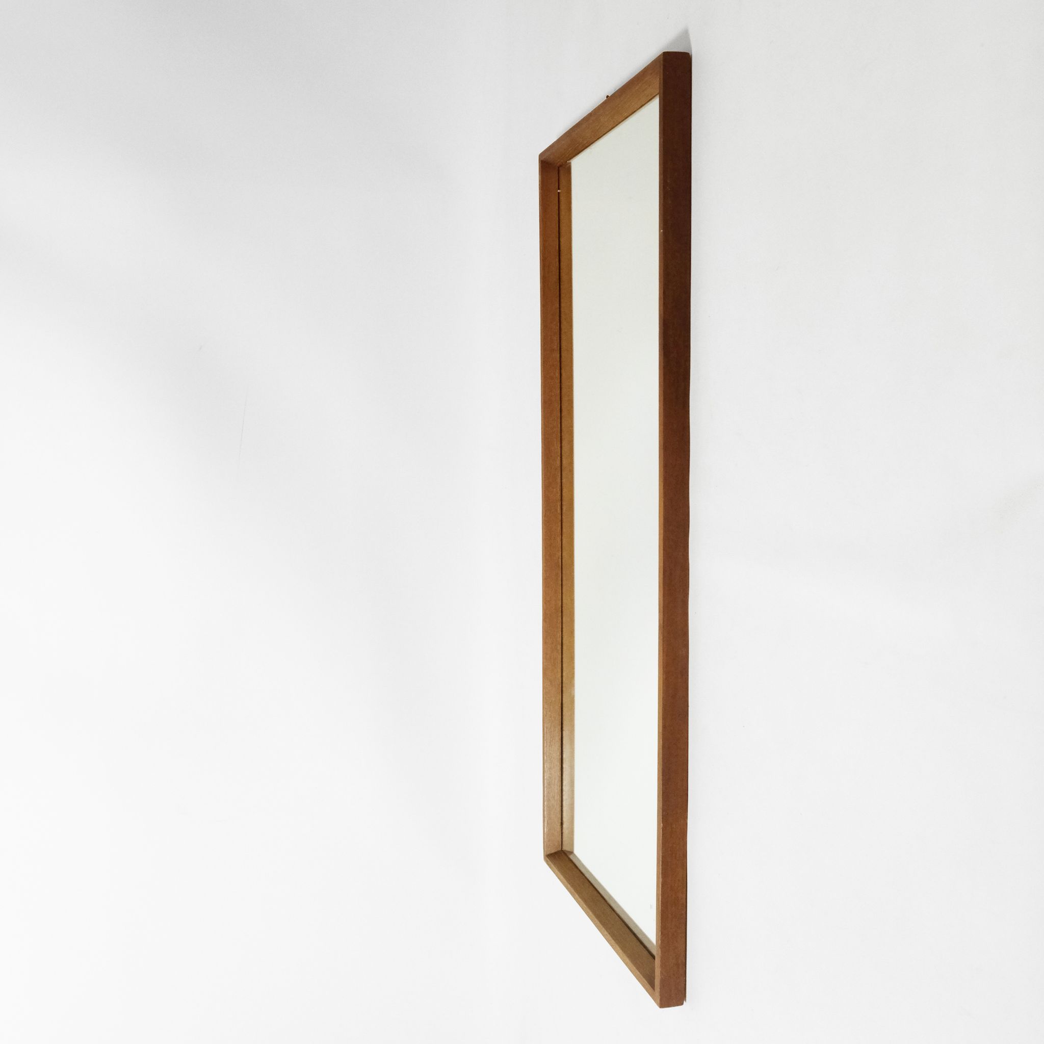 Scandinavian mirror, 1960s, 74x32cm