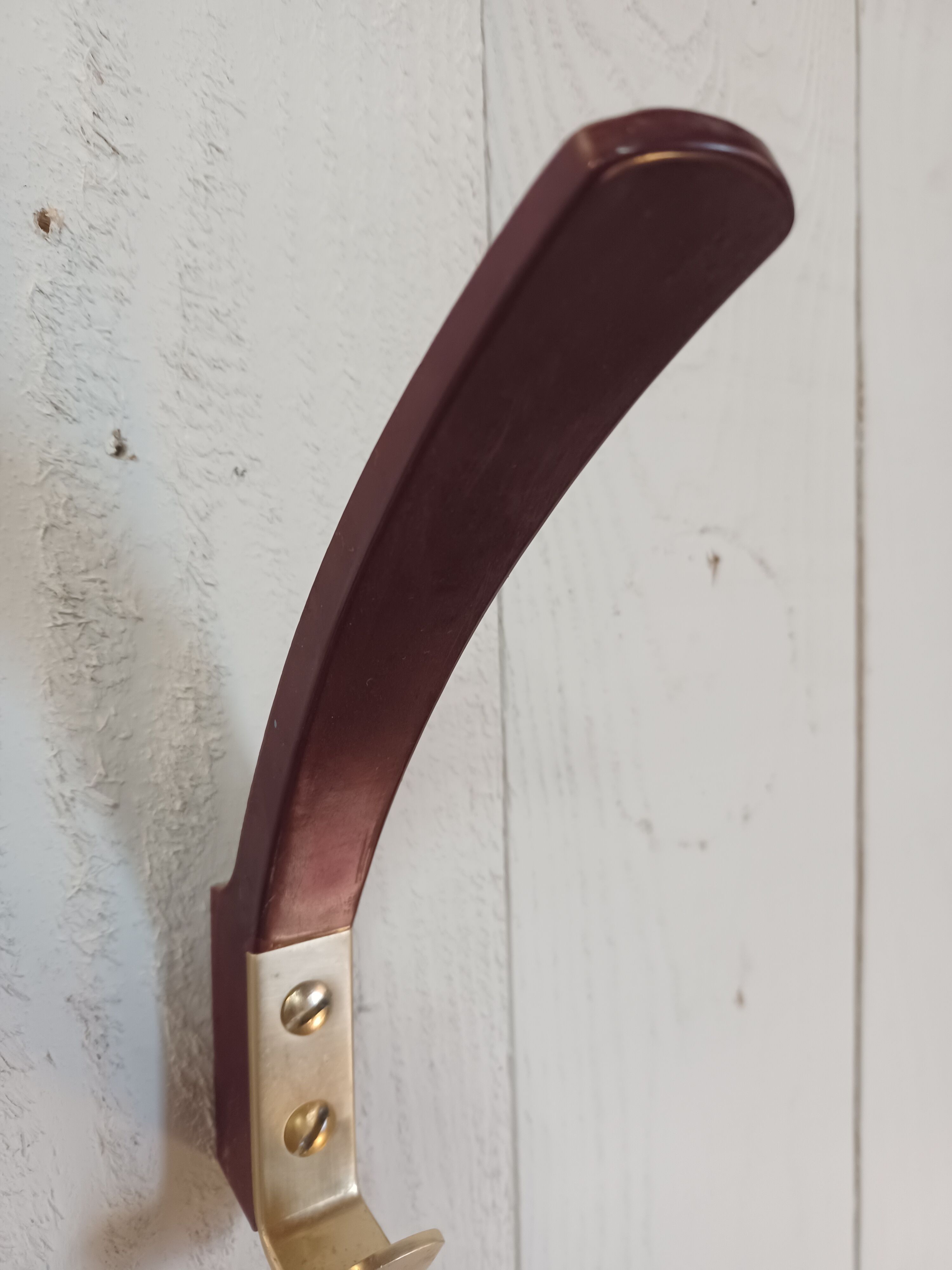 10 hooks, KM Austria, bakelite and brass