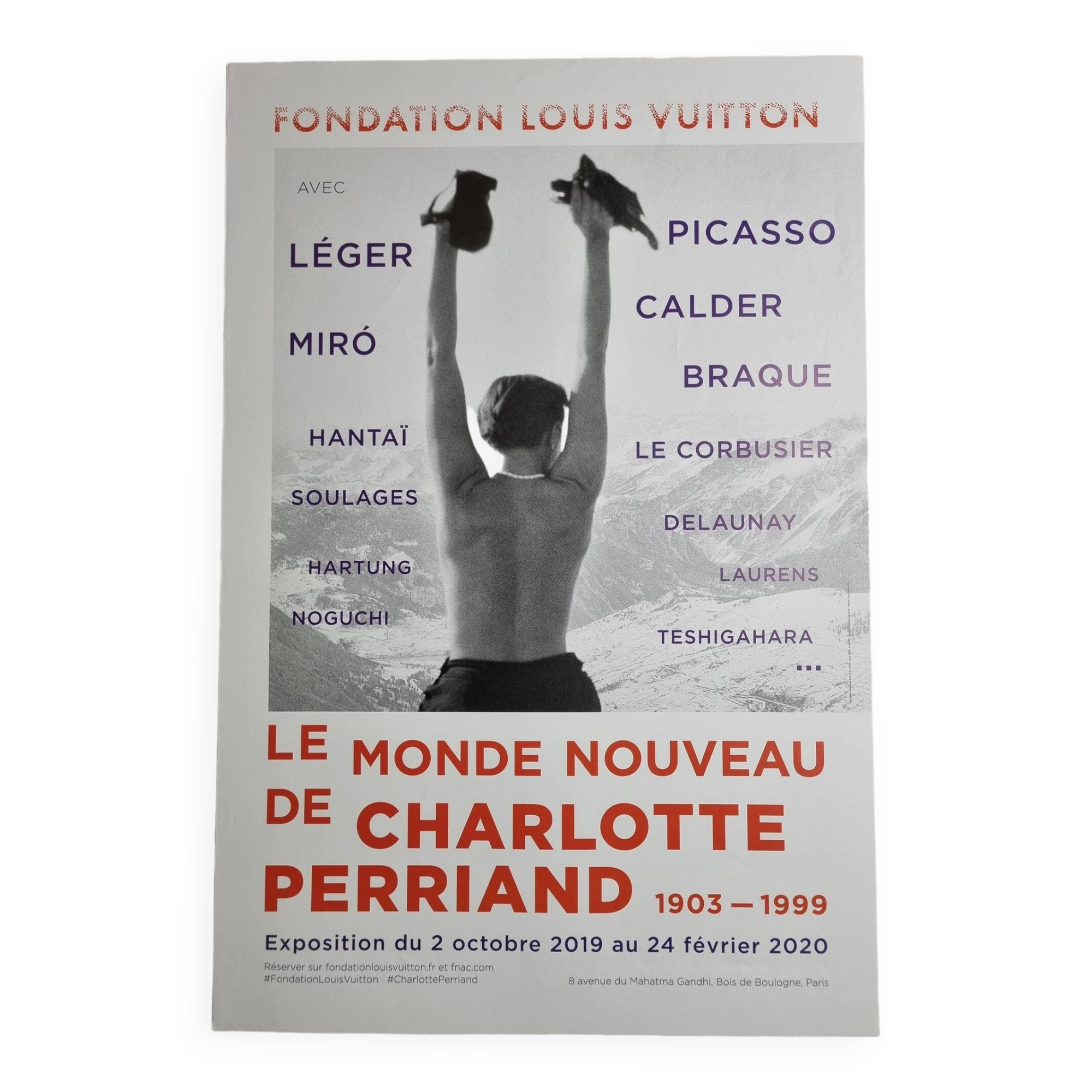 Poster Charlotte Perriand: The New World at the Louis Vuitton Foundation