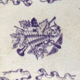 Old 19th century earthenware trivet