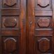 Antique panelled wardrobe from the 19th century.