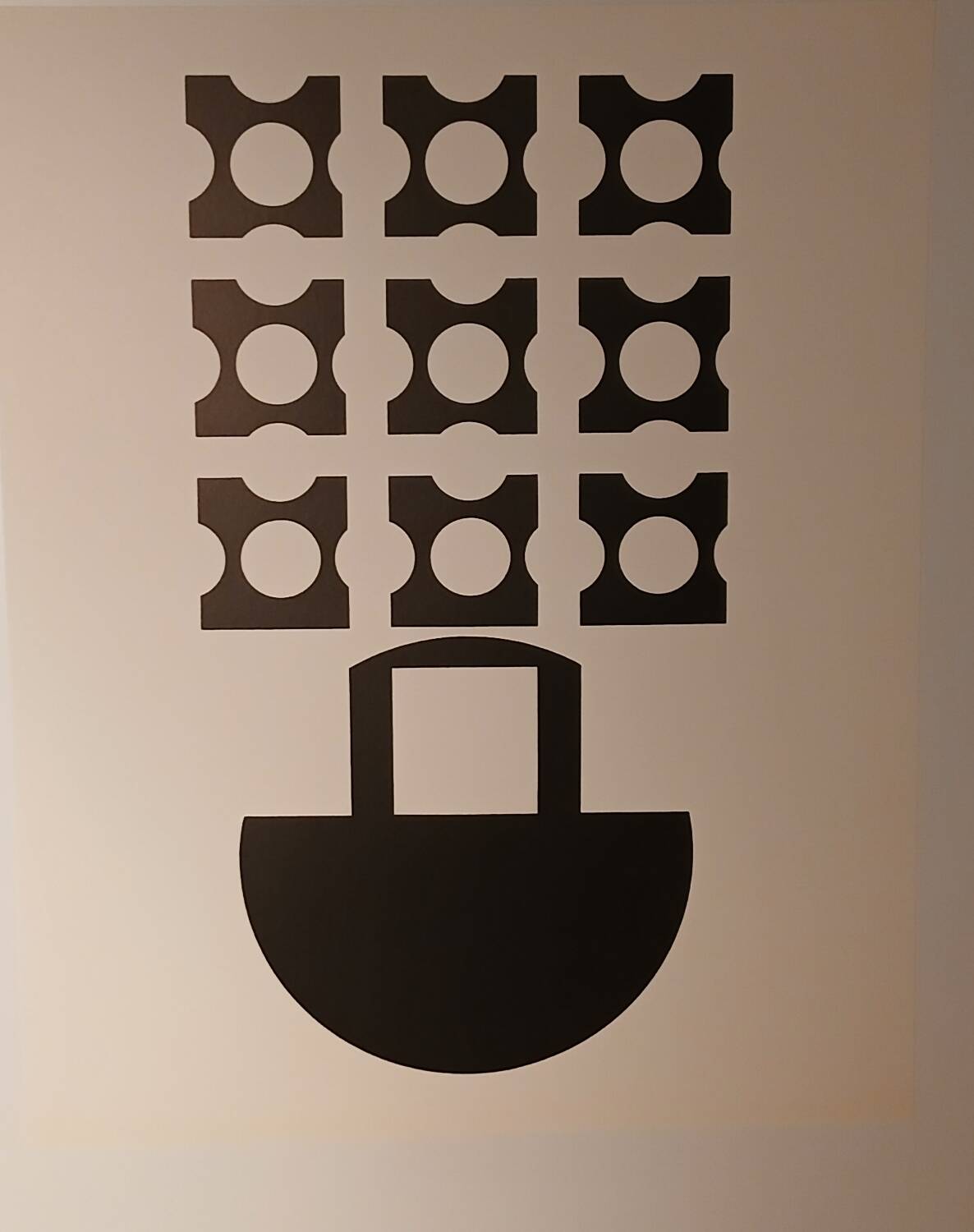 Victor Vasarely Serigraph after a copscular work