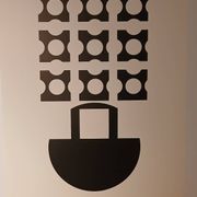 Victor Vasarely Sérigraphie d'après une œuvre copusculaire