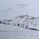 Original drawing in black chalk by Jean Villette (1913-2005)