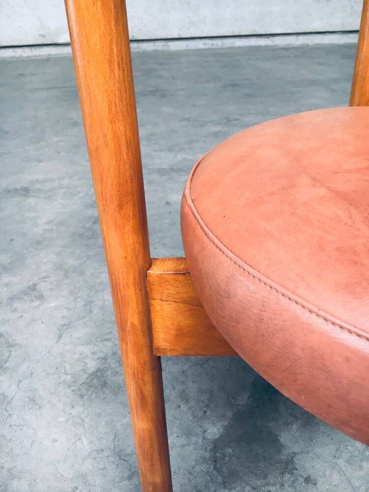 Mid-Century Modern Dining Chairs in the style of Charlotte Perriand, France, 1960s, Set of 4