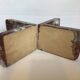 Pair of art deco morello cherry marble bookends