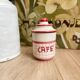 Hand-painted coffee pot
