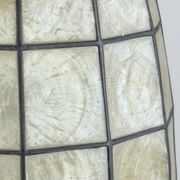 Vintage Capiz Shell Pendant, Italy, 1960s