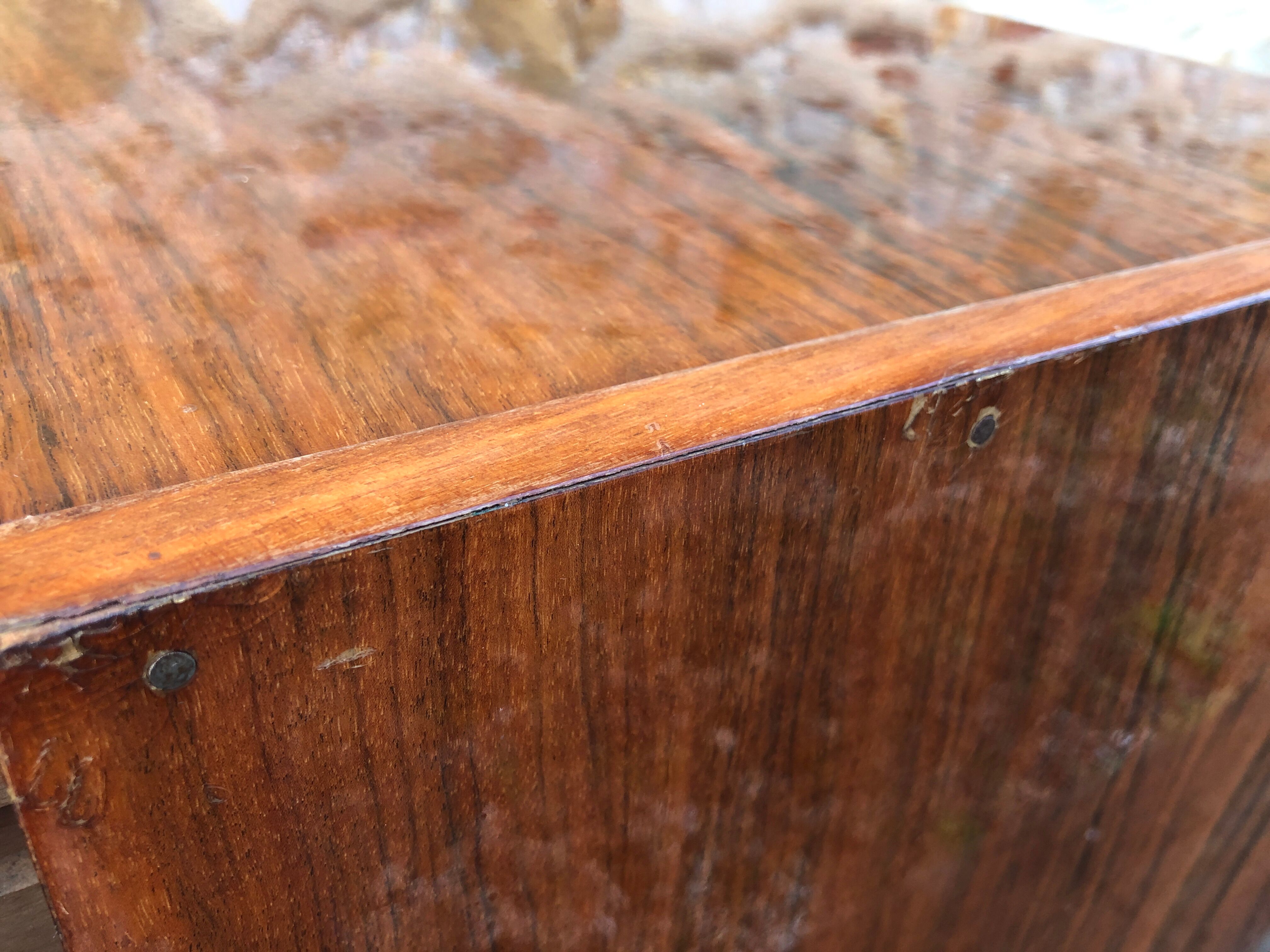 Vintage dresser with three rosewood drawers circa 70