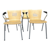 4 Fritz Hansen design chairs