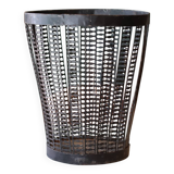 Perforated metal basket – sirm, france, 1950s
