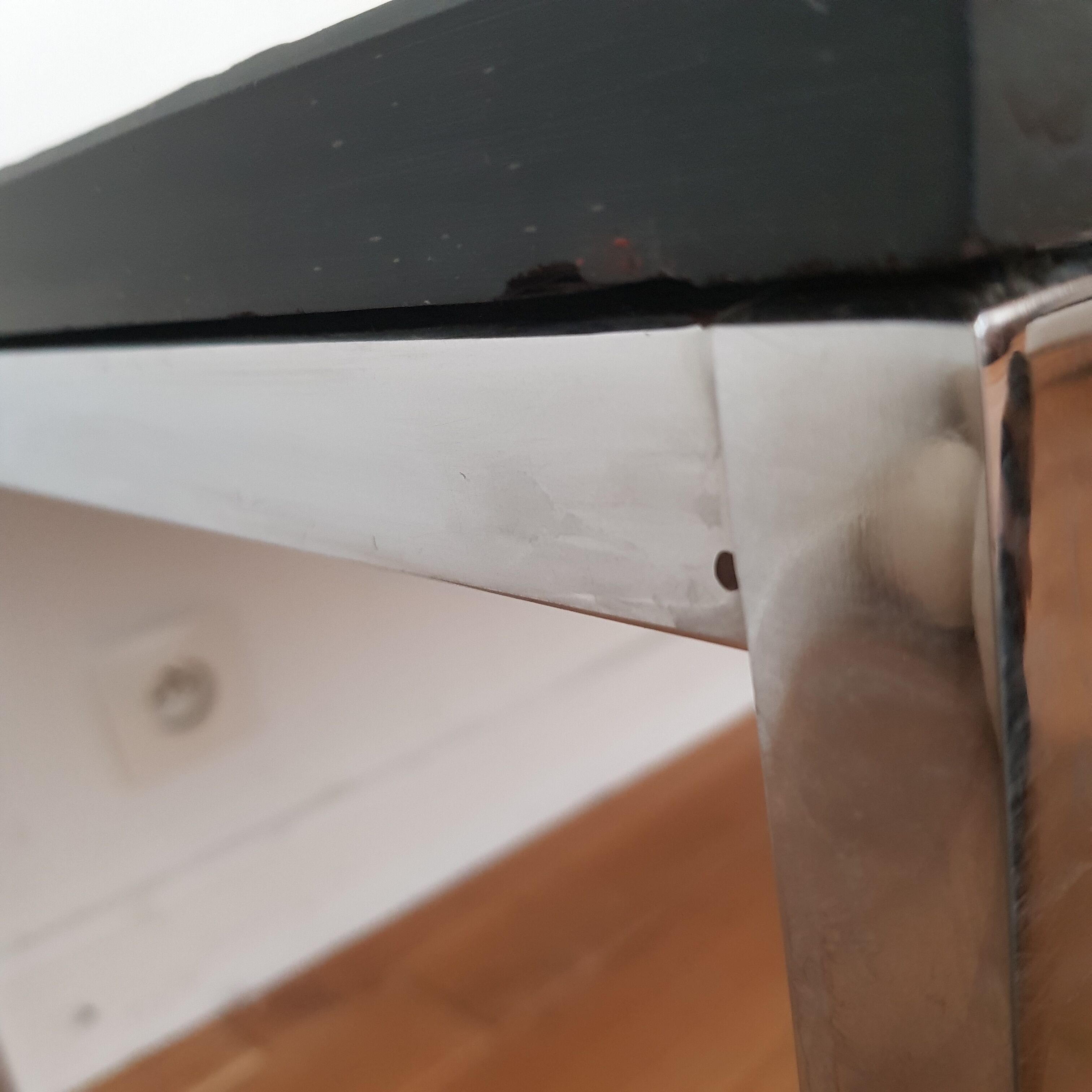 Florence Knoll's slate coffee table