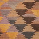 Tapis d'orient ancien kilim 346 x 184 cm