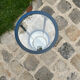 Metal side table
