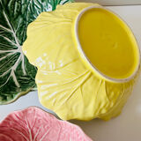Cabbage salad bowls Bordallo Pinheiro