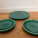 Ceramic coasters and plates