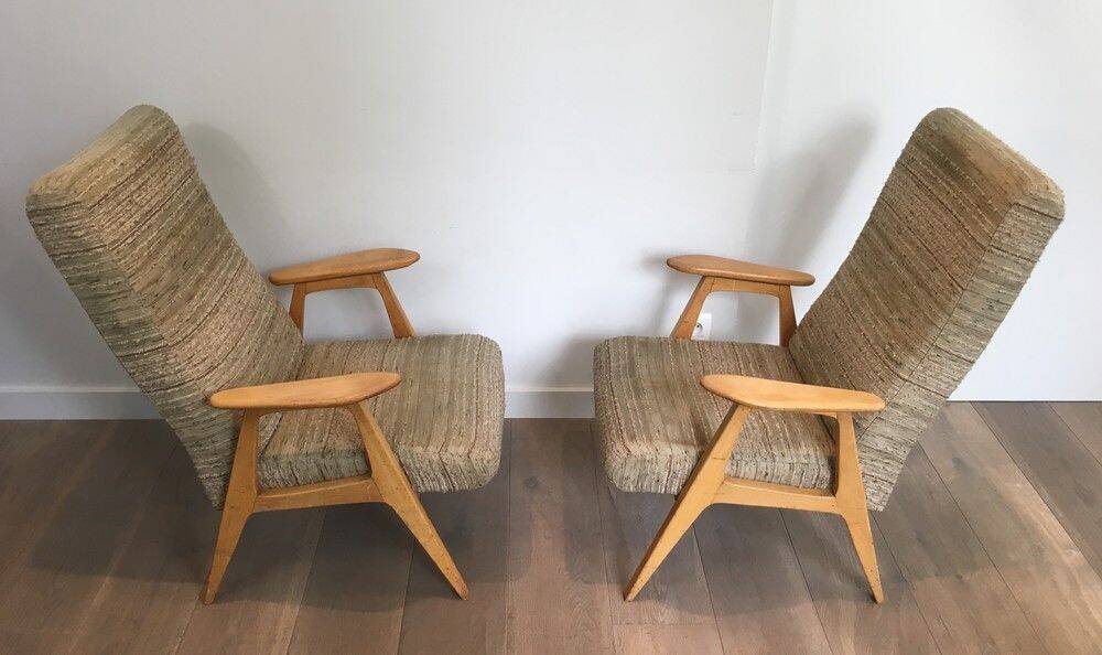 Pair of armchairs