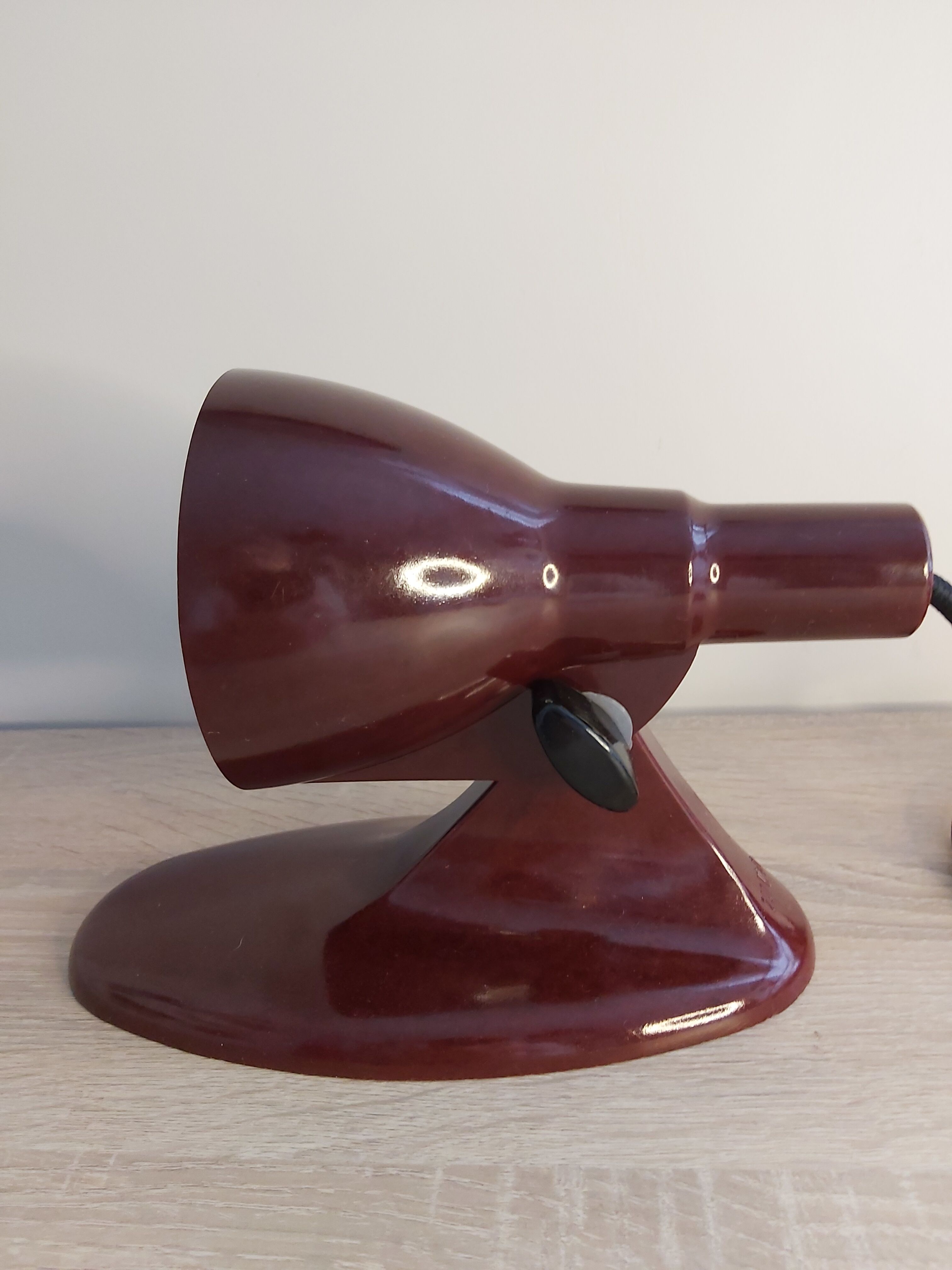 Pair of bakelite lamps 1950s