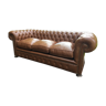 Chesterfield english leather 3-seater sofa