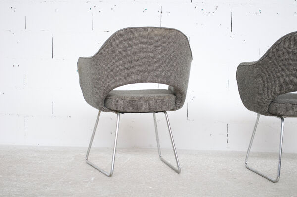 8 fauteuils Knoll international années 60' Eero Saarinen