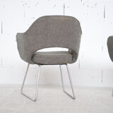8 armchairs knoll international 60's Eero Saarinen