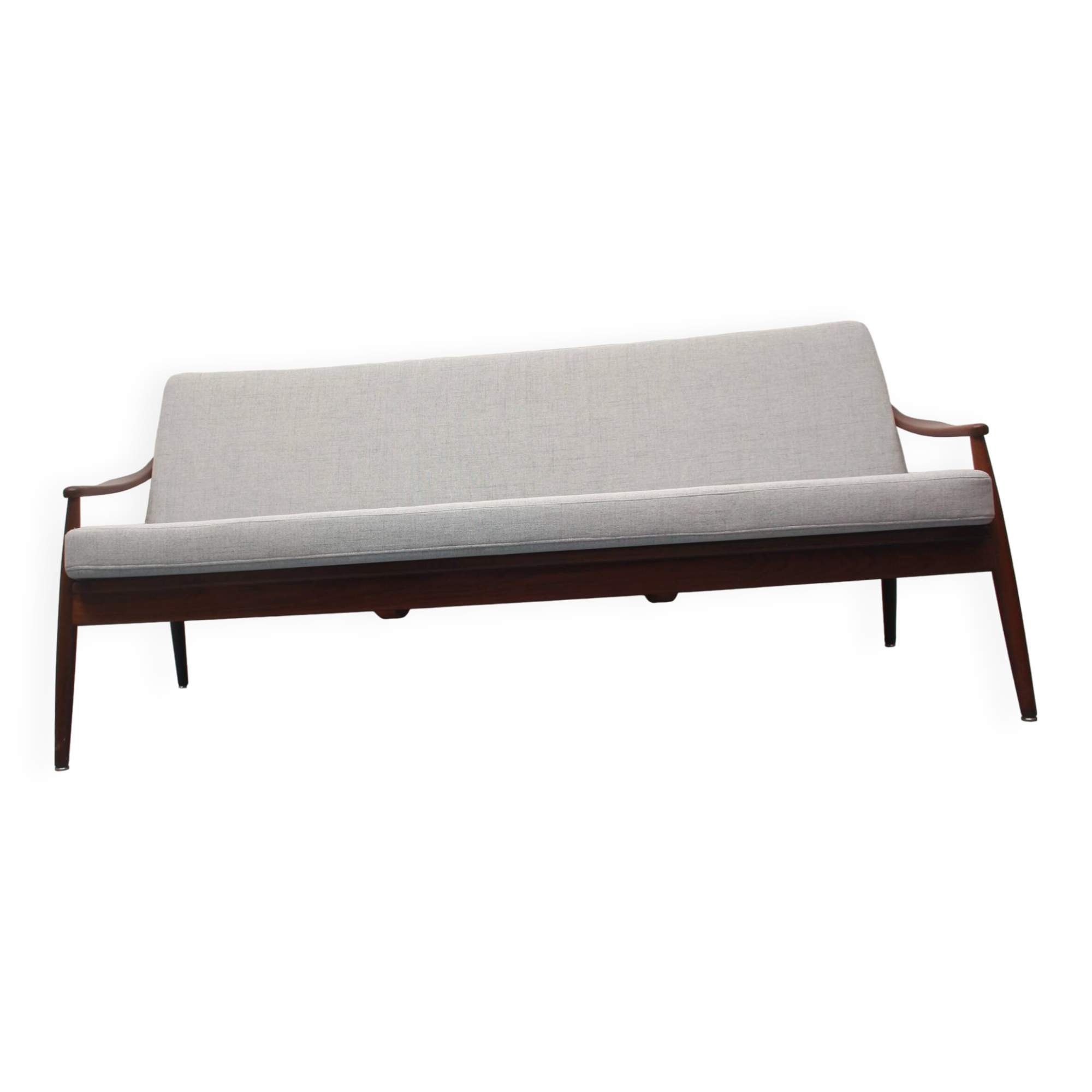 1950s sofa in teak Hartmut Lohmeyer