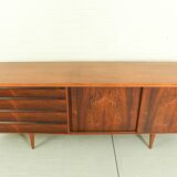 Danish Rosewood & Teak Sideboard By Ib Kofod Larsen For Fredericia Møbelfabrik 1950's