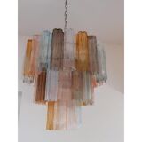 Pair of Murano glass chandeliers
