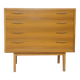 Commode scandinave en teck, années 1960