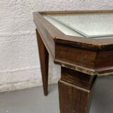 Rectangular coffee table from the 40s mirror