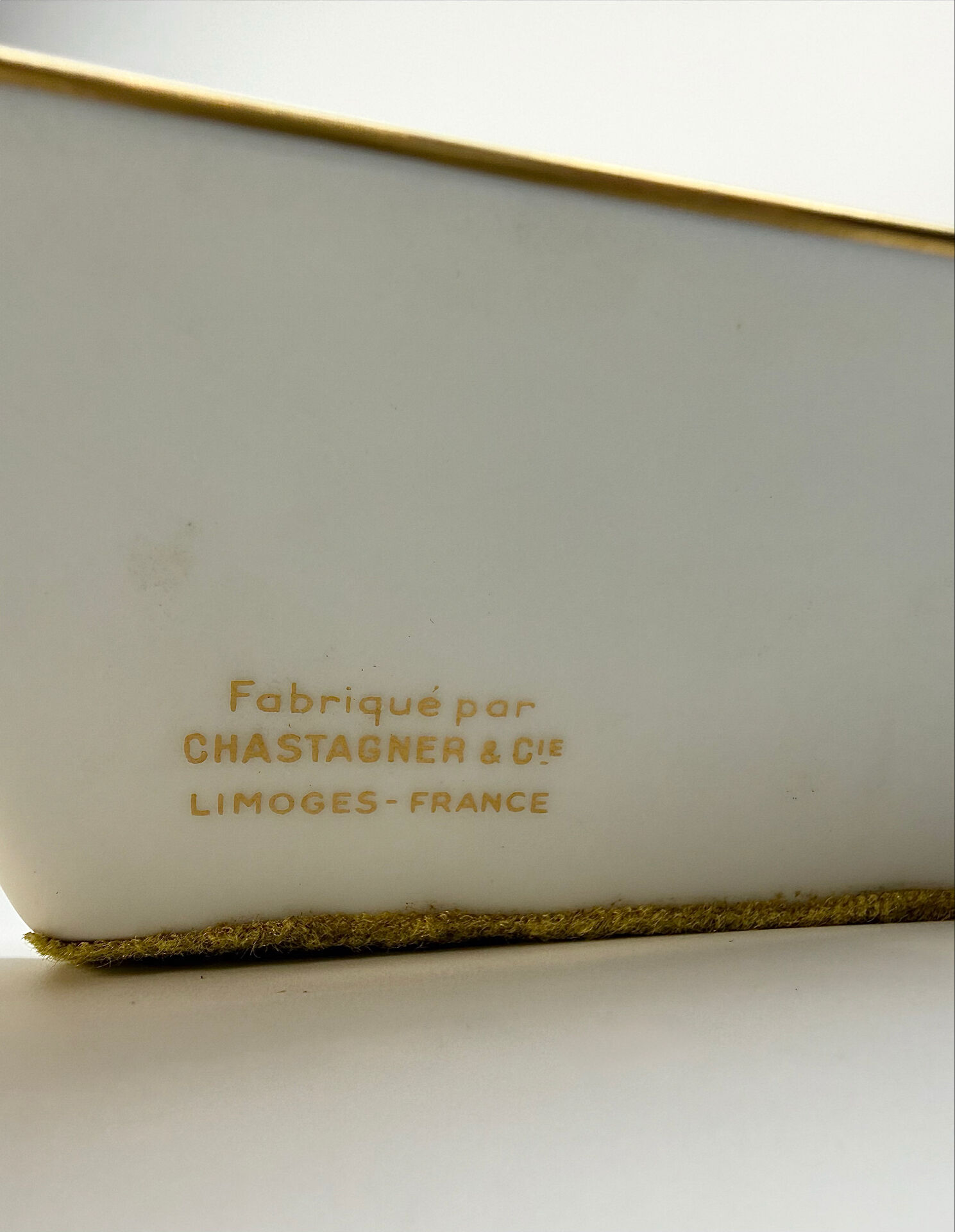 Ashtray Chastagner & Cie, Limoges, Mel Hunter