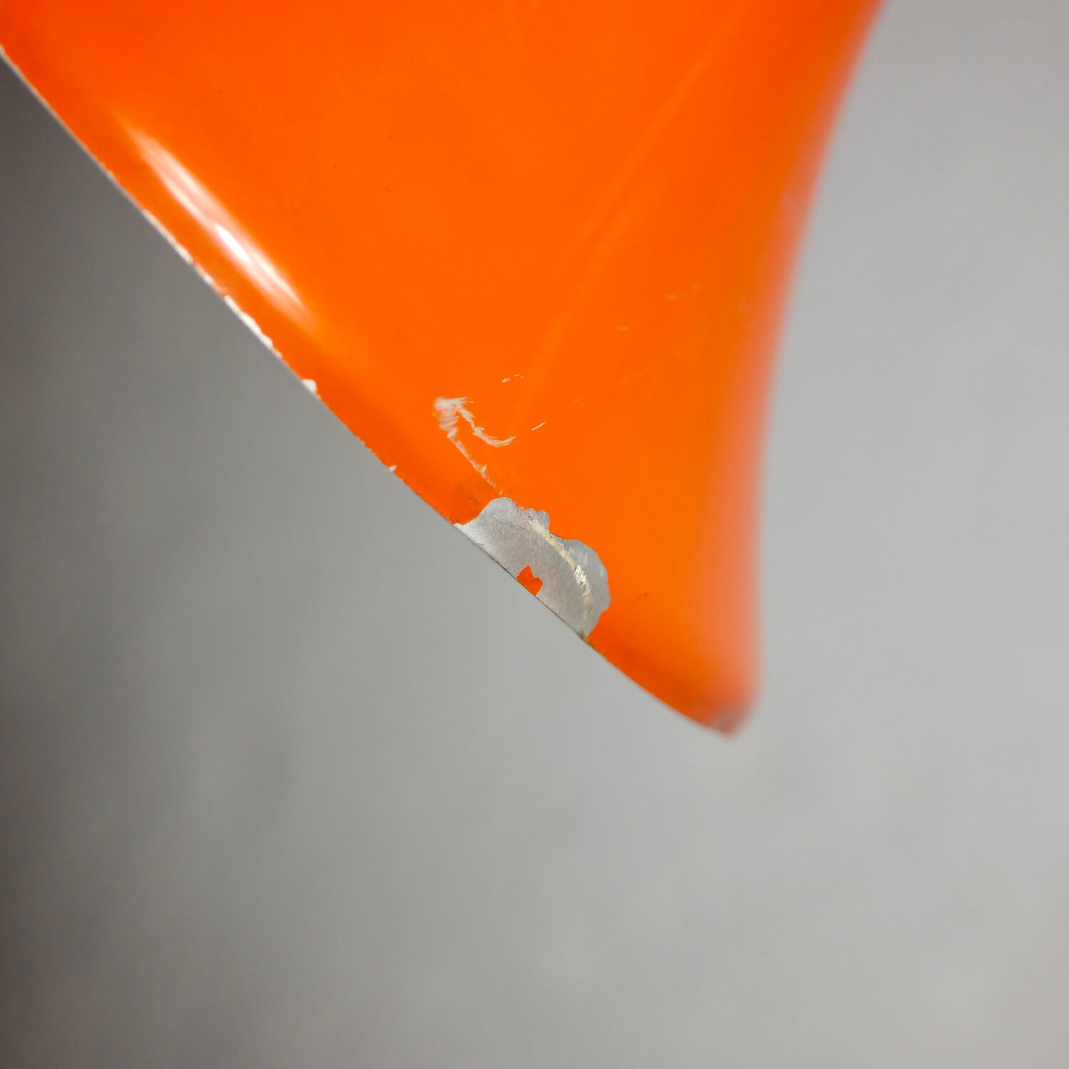 Orange Luxo style architect lamp