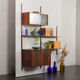 rosewood wall unit by Preben Sorensen for PS System, Randers, 1960s
