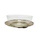 AVX Norblin Art Deco Tray with Glass Insertion