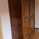 Small solid walnut cabinet from the Consulate period, circa 1830