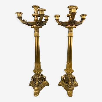 Pair of candelabres d'epoque Napoleon III