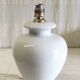 Lamp base in Limoges porcelain - mid 20th century