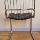Chaise métal chromé