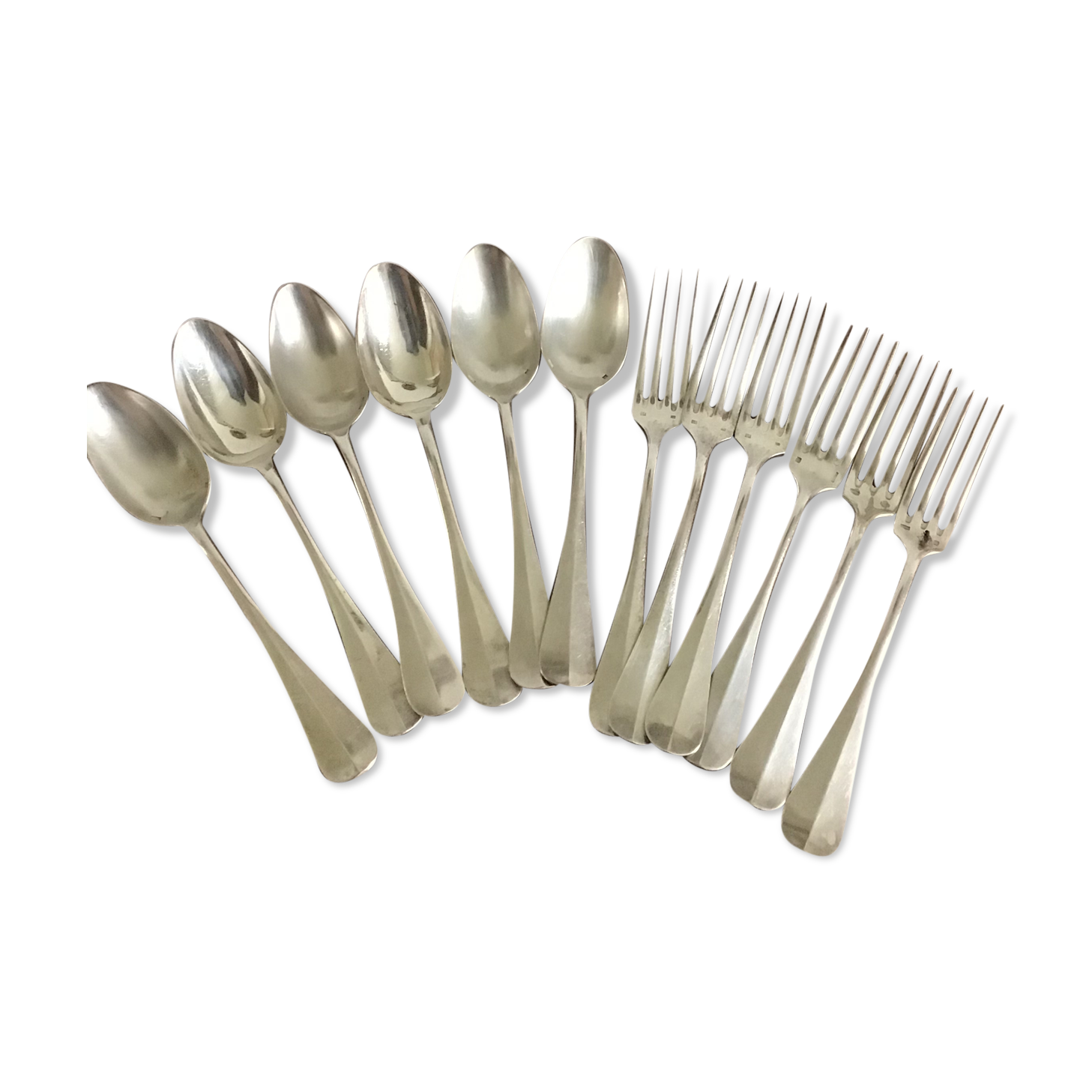 Silver metal covers in their pouch