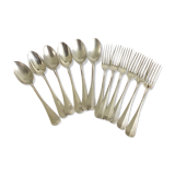 Silver metal covers in their pouch