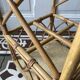 Vintage rattan bar or bottle holder