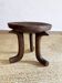Ethiopian wooden tripod stool, Jimma ethnic group, early 20th century