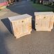 2 German bedside tables