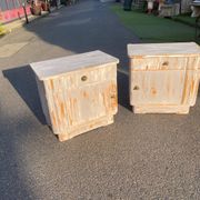 2 German bedside tables